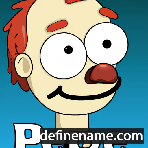 cartoon of the name Peppe