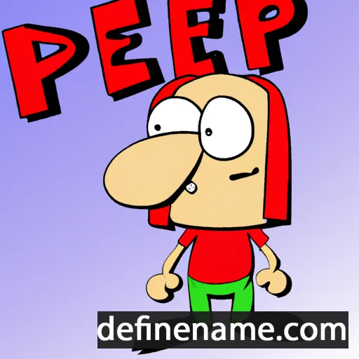 Peppi cartoon