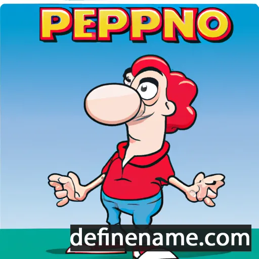 Peppino cartoon