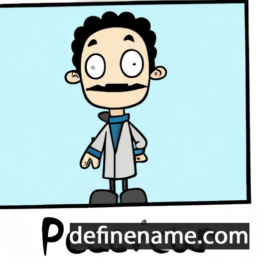 cartoon of the name Percival