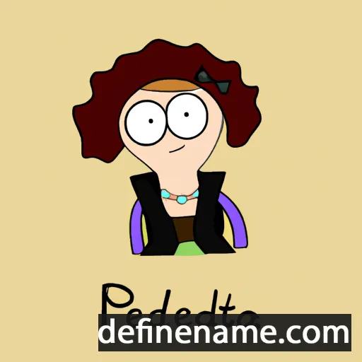 cartoon of the name Perdita