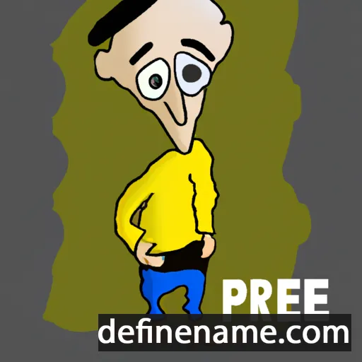 cartoon of the name Pere