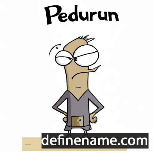 Peredur cartoon