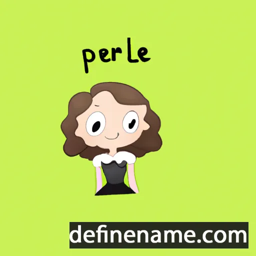 Perlie cartoon