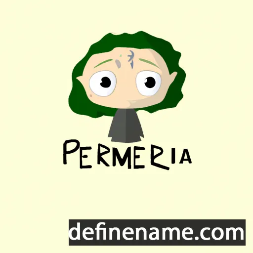 Permelia cartoon