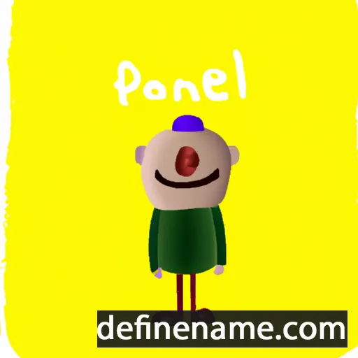 cartoon of the name Peronel