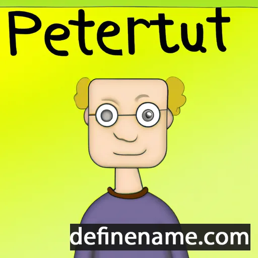 cartoon of the name Perttu