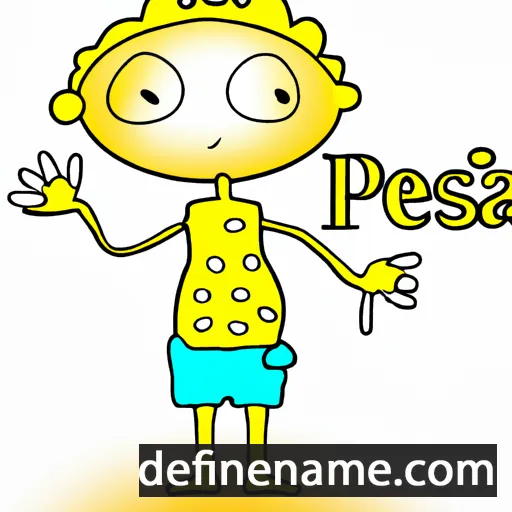 cartoon of the name Peťa