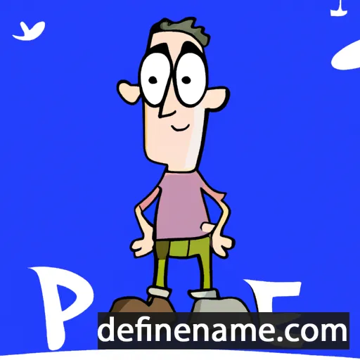 cartoon of the name Pete