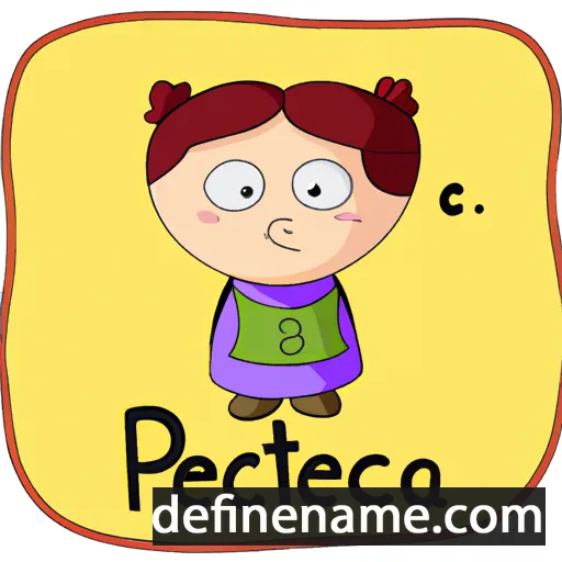 cartoon of the name Petrică