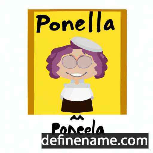 cartoon of the name Petronella