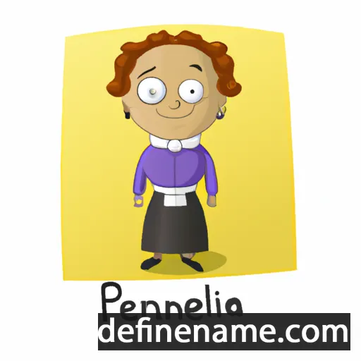 Petronila cartoon