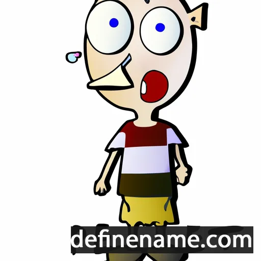 cartoon of the name Petteri