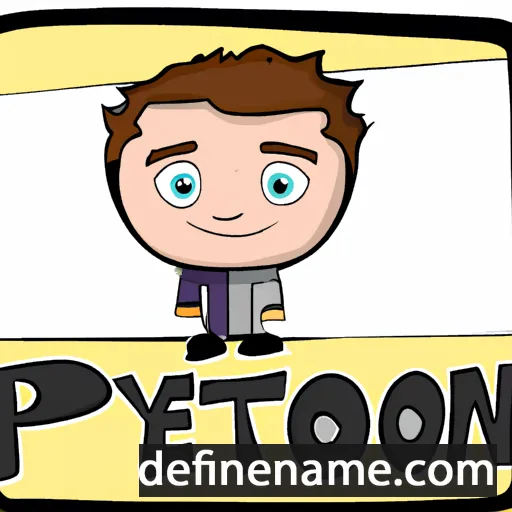 Peyton cartoon