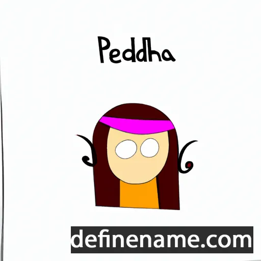 cartoon of the name Phaedra