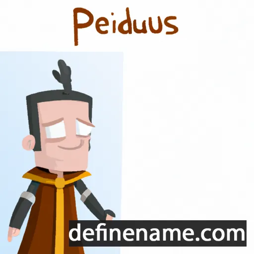 cartoon of the name Phaedrus