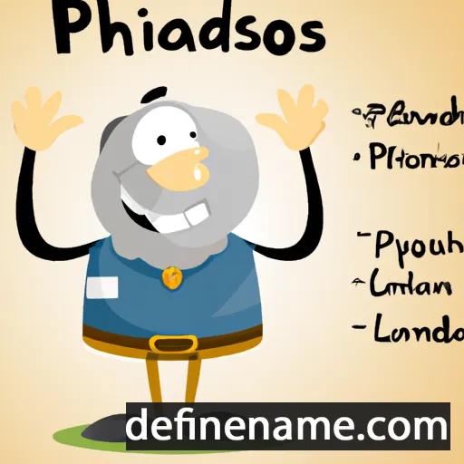 cartoon of the name Phaidros