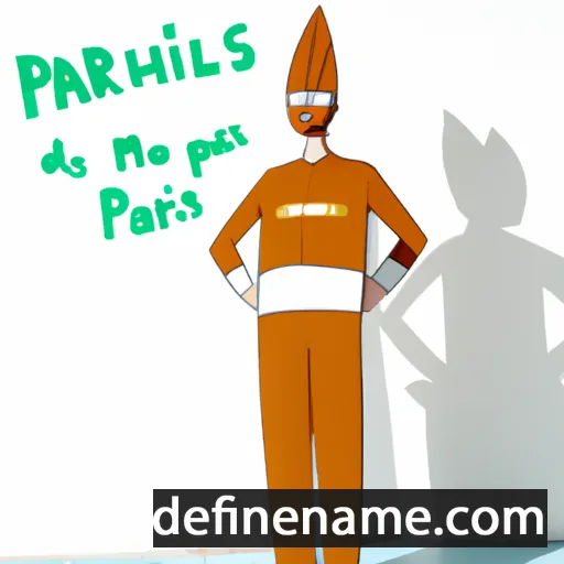 cartoon of the name Pharaildis