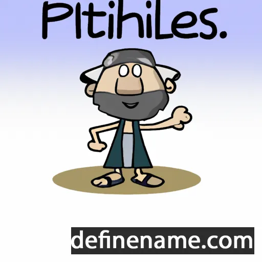 cartoon of the name Philetus