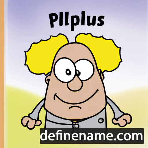 cartoon of the name Philippus