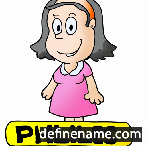 cartoon of the name Phillis