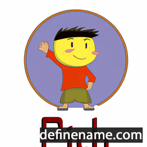 cartoon of the name Pich