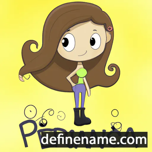 cartoon of the name Pierina