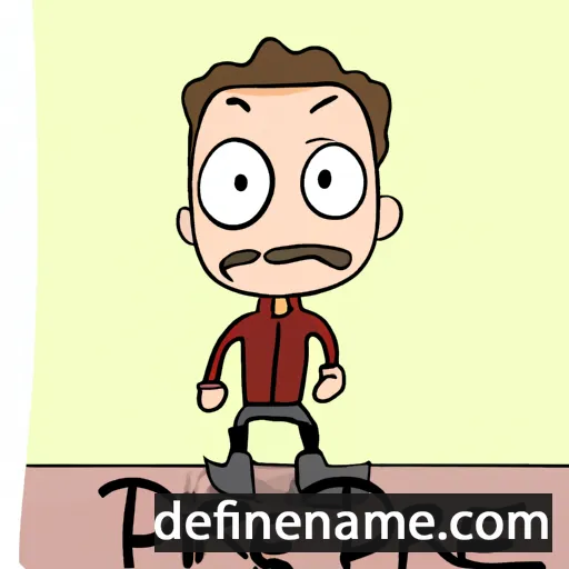 cartoon of the name Pierre