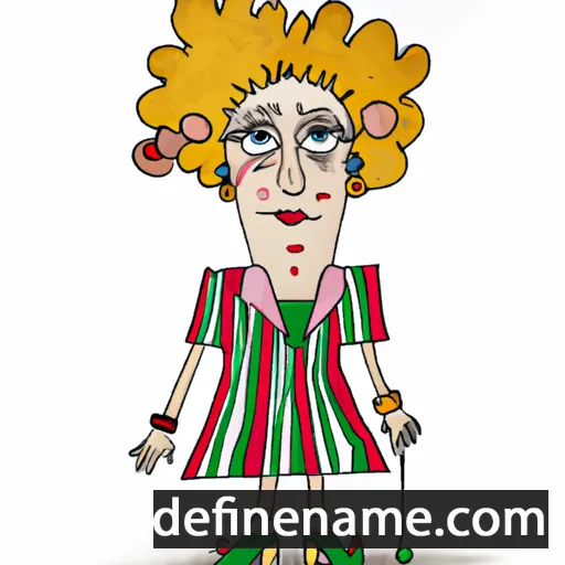 Pierrette cartoon