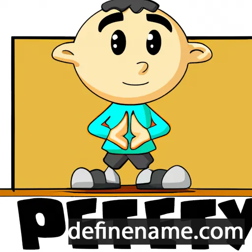 cartoon of the name Piety