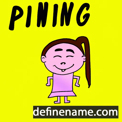 cartoon of the name Ping