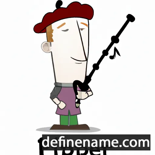 cartoon of the name Piper