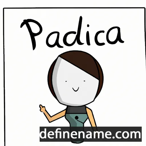 Plácida cartoon