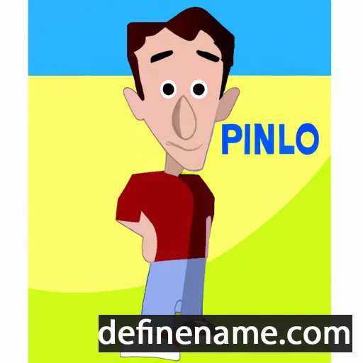 Plinio cartoon