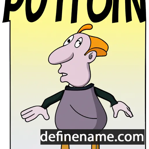 cartoon of the name Plouton