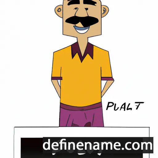 cartoon of the name Polat