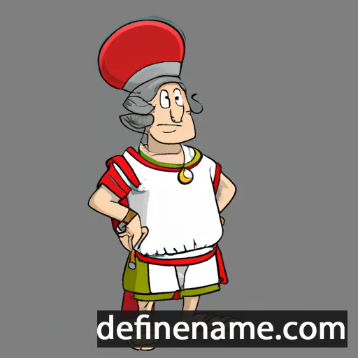 cartoon of the name Pompeius