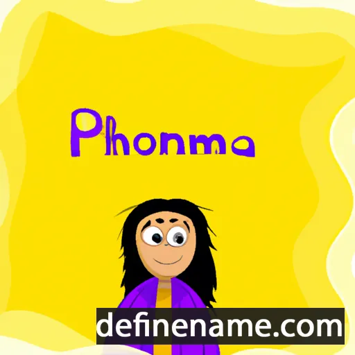 Poornima cartoon