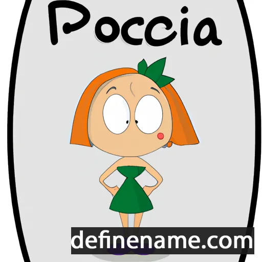 Porcia cartoon