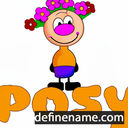 Posy cartoon