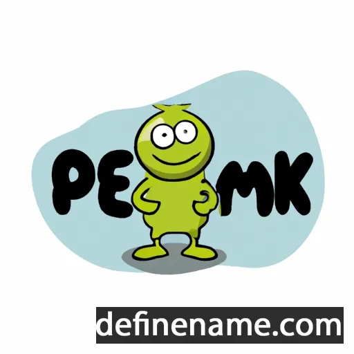 cartoon of the name Přemek