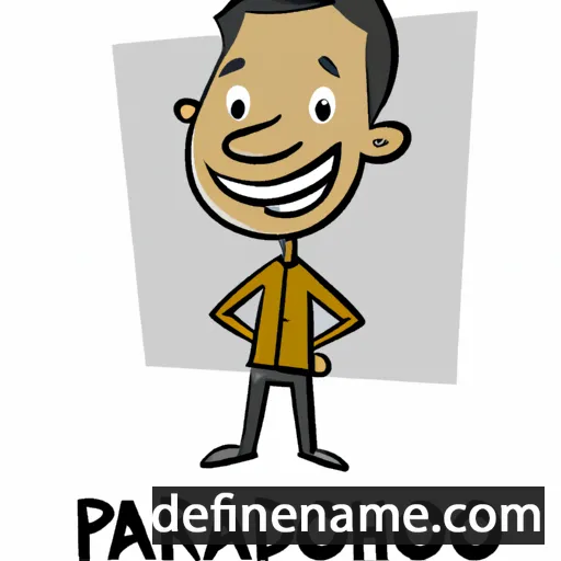 cartoon of the name Prabodh