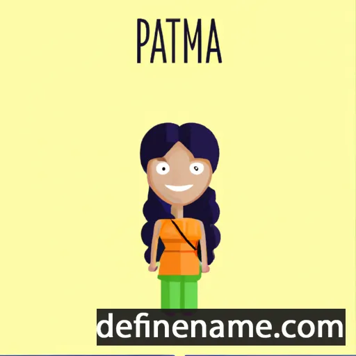 cartoon of the name Pratima