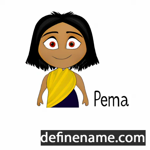 cartoon of the name Prema