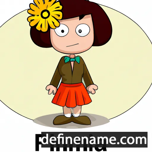 cartoon of the name Primula