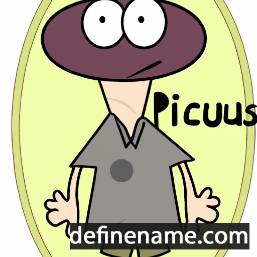 cartoon of the name Priscus