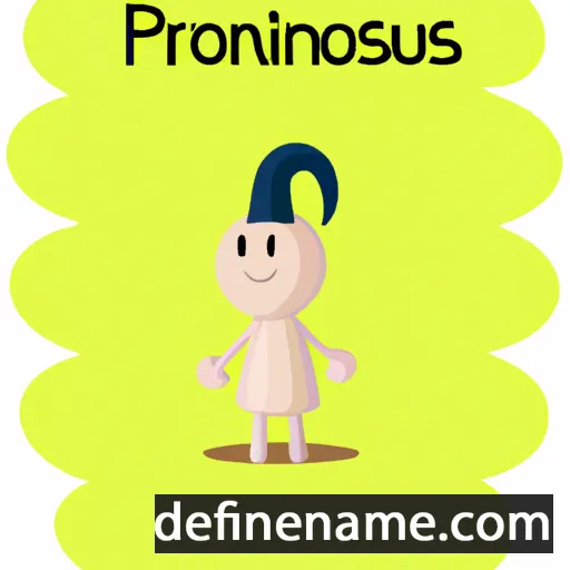 Proinsias cartoon