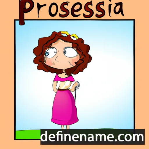 cartoon of the name Proserpina