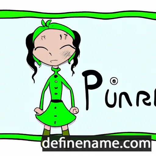 cartoon of the name Prunella