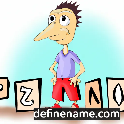 cartoon of the name Przemko